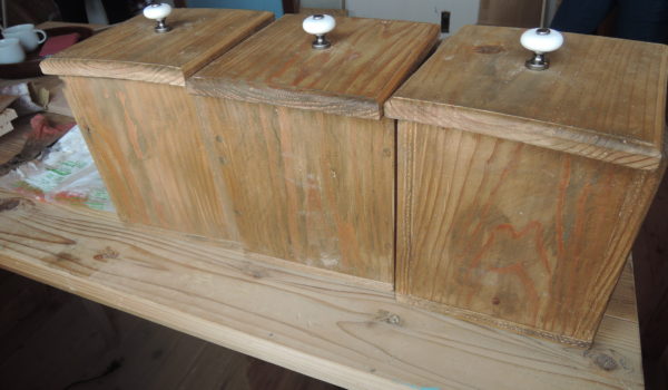木工作品　木箱