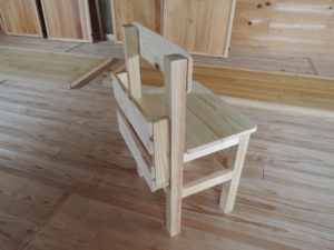 木工作品　椅子　いす